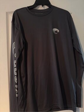 Men’s costa grey dri fit long sleeve